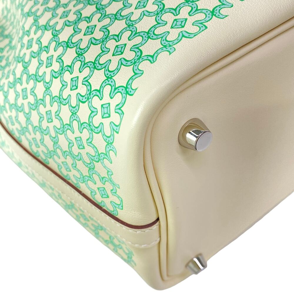 Hermès Picotin Lock PM Lucky Daisy Handbag Nata Vert - Picture 6 of 16
